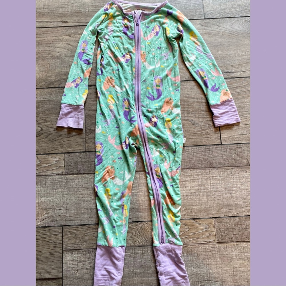 Little Sleepies Mermaid Zippie 18-24